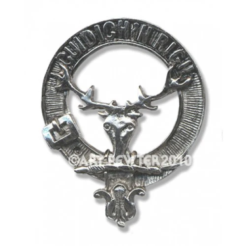 MacKenzie - Seaforth Highlanders Pewter Clan Crest Buckle For Kilt Belts - Image 2