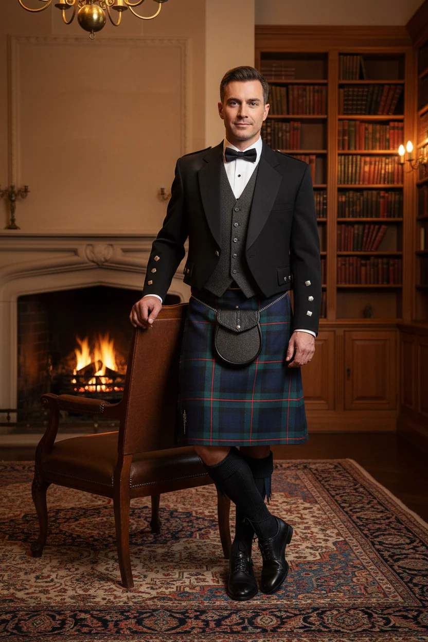 MacKinlay Modern Heavyweight Hand Stitched Kilt