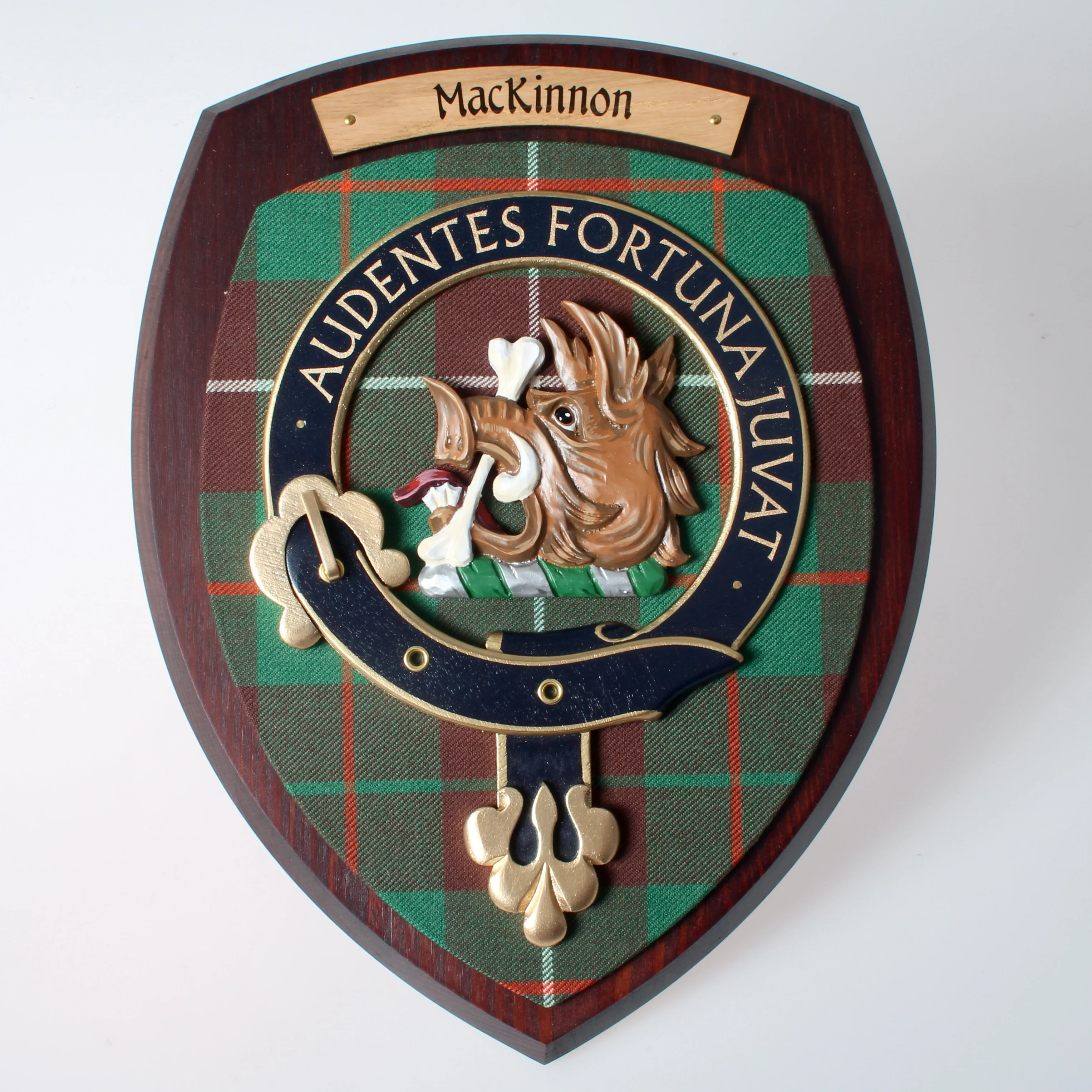 MacKinnon Clan Crest Plaque - Image 3