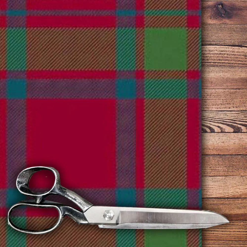 MacKintosh Red Muted Old and Rare Tartan Medium