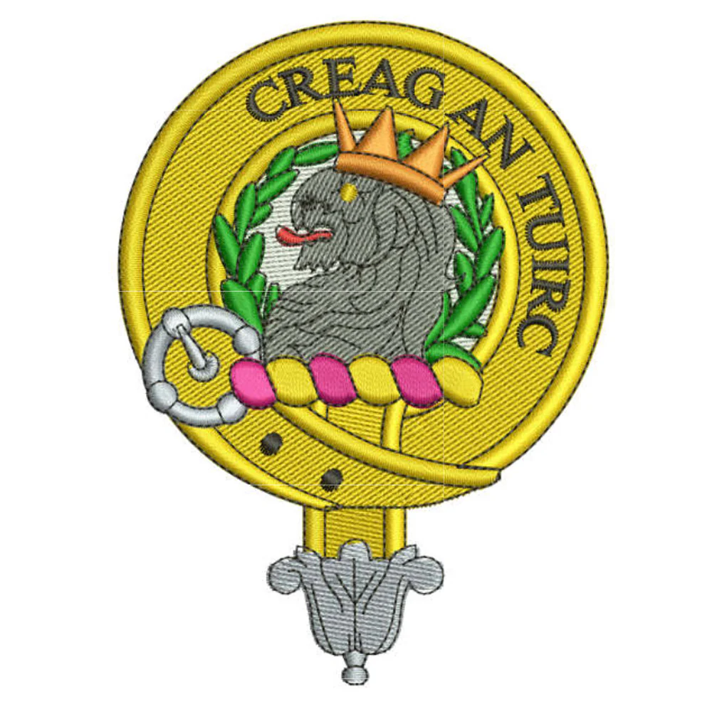 MacLaren Clan Crest Embroidered Polo - Image 2