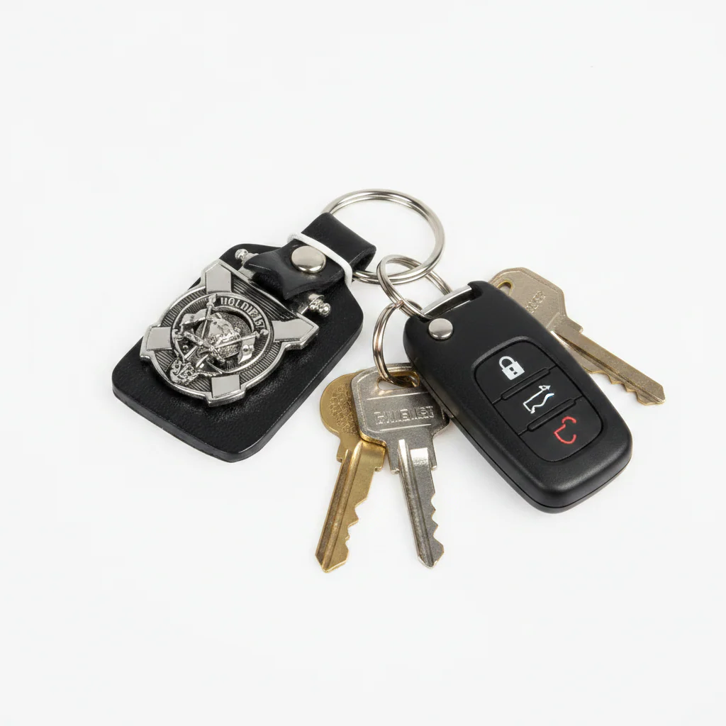 MacLeod Clan Crest Pewter Key Fob