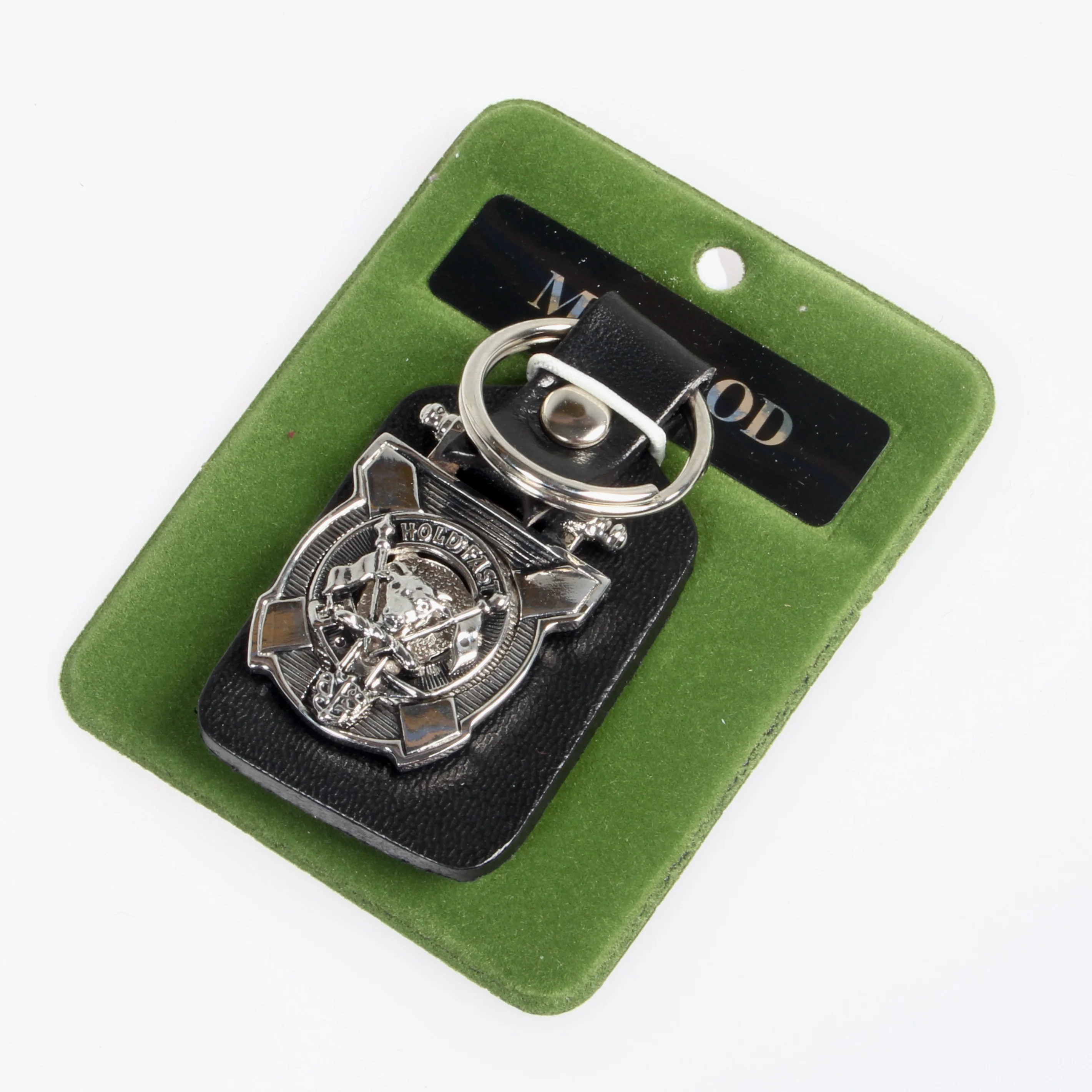 MacLeod Clan Crest Pewter Key Fob - Image 2