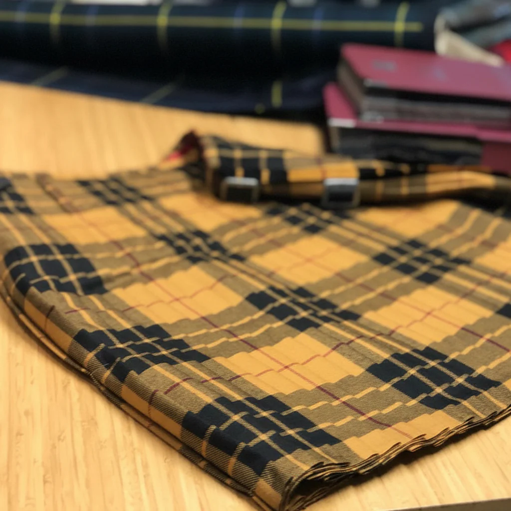 MacLeod Dress Muted Rare Hand Stitched Kilt