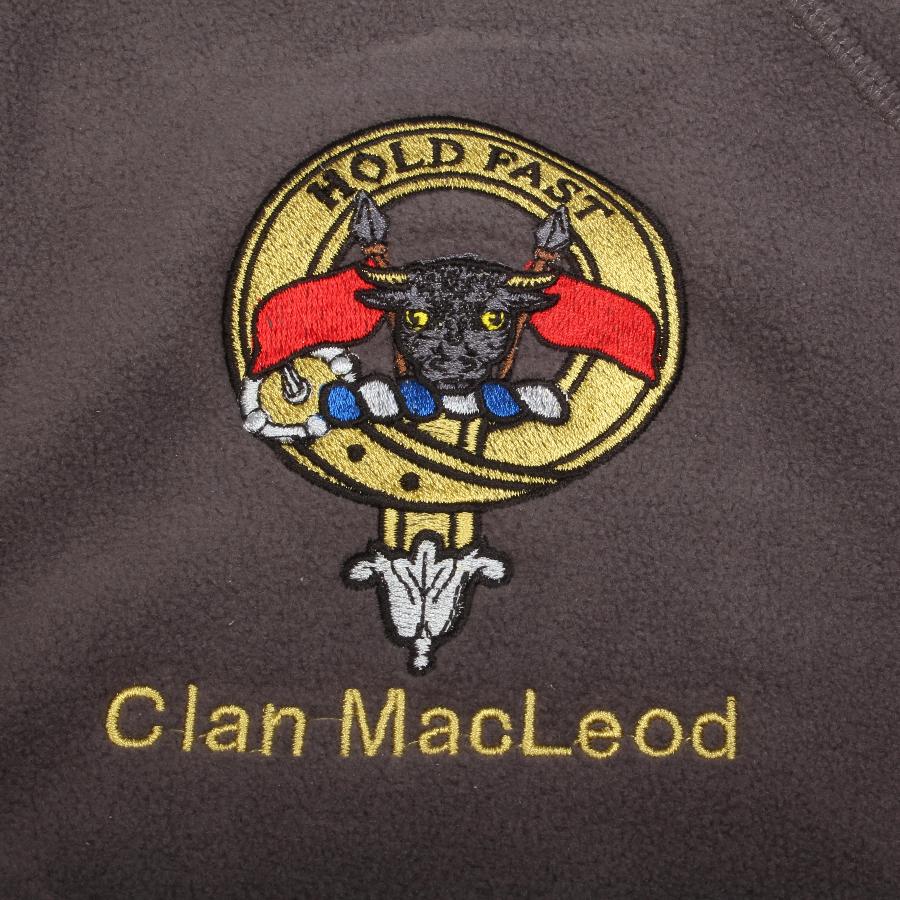 Macleod Embroidered Fleece Jacket - Image 9