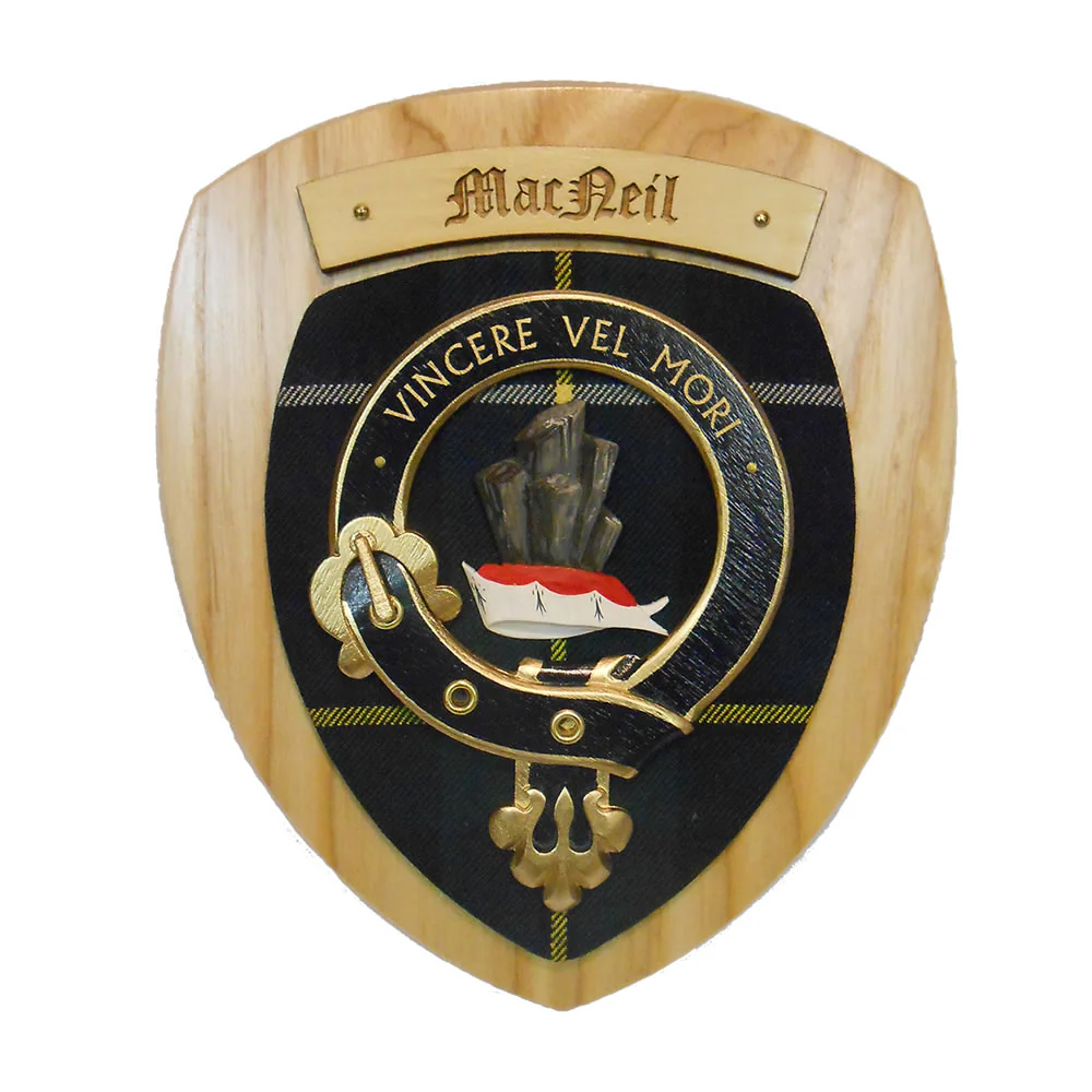 MacNeil Clan Crest Plaque - Image 2