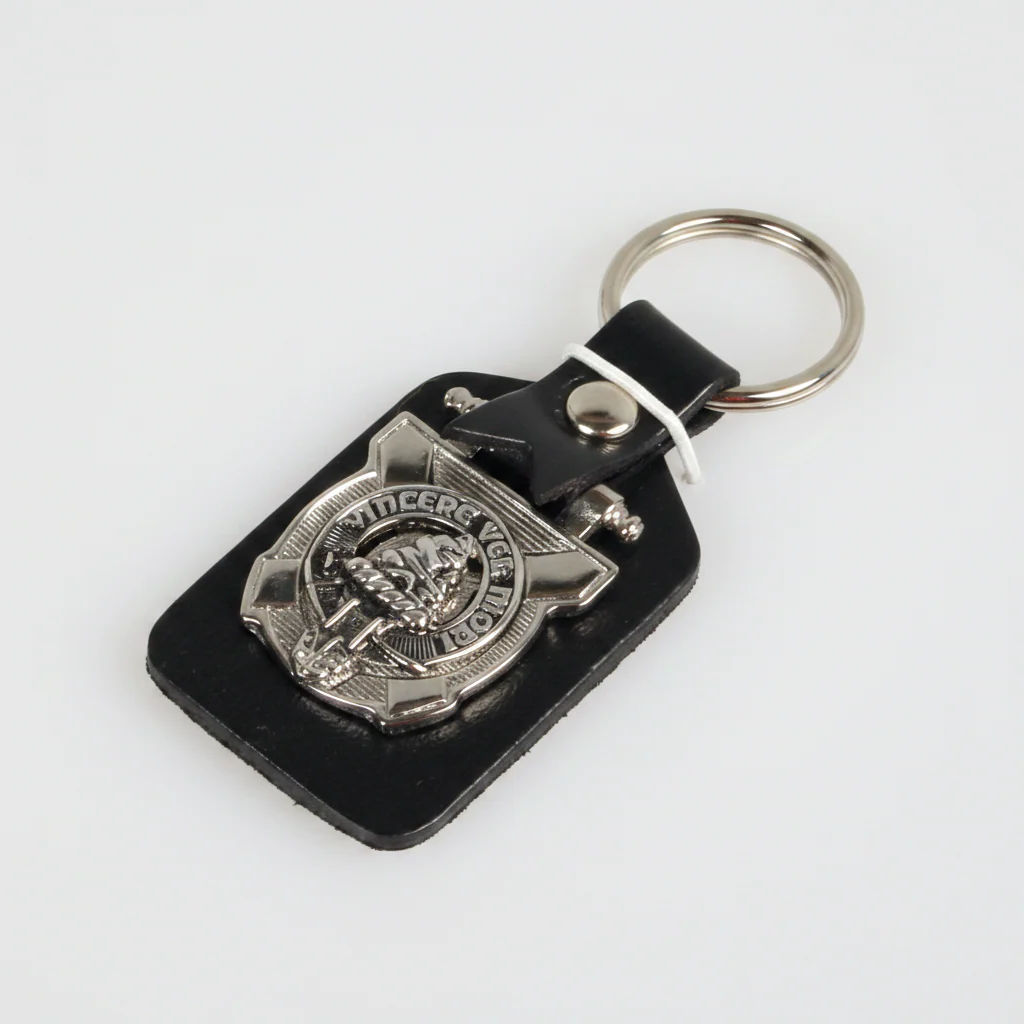 MacNeil of Barra Clan Crest Pewter Key Fob