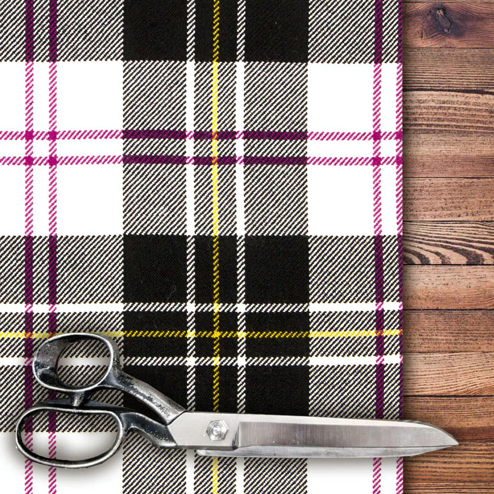 MacPherson Dress Ancient Heavyweight Tartan by the Meter