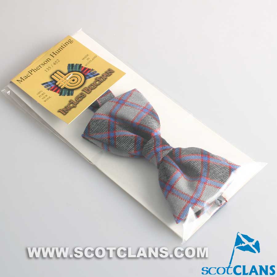 MacPherson Hunting Ancient Tartan Bow Tie