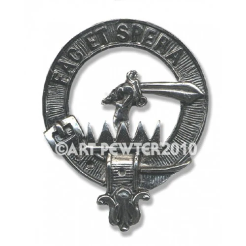 Matheson Pewter Clan Crest Buckle For Kilt Belts - Image 2