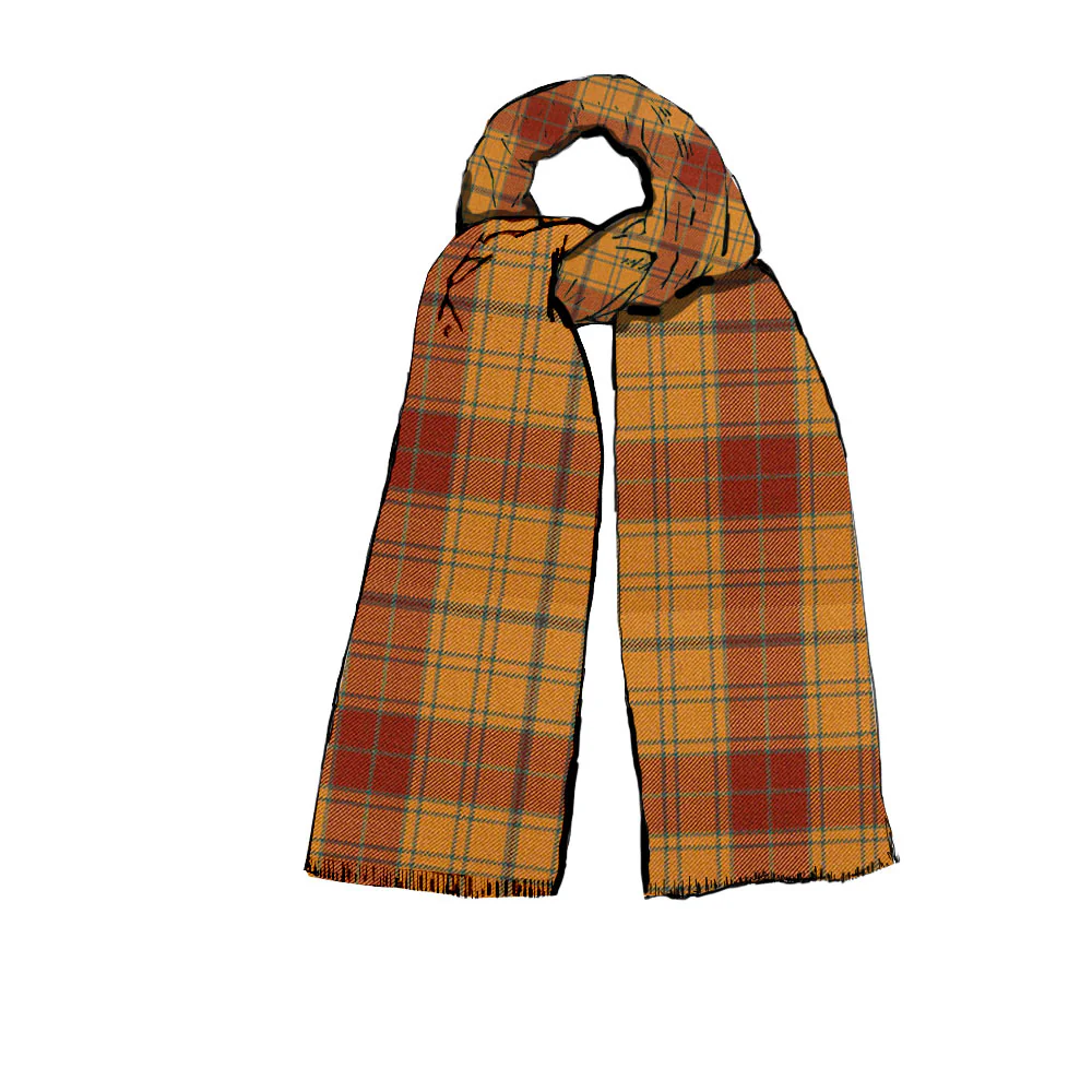 Mediumweight Scarf in Glen Affric Tartan - Image 2
