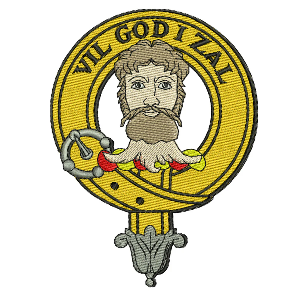 Menzies Clan Crest Embroidered Polo - Image 2