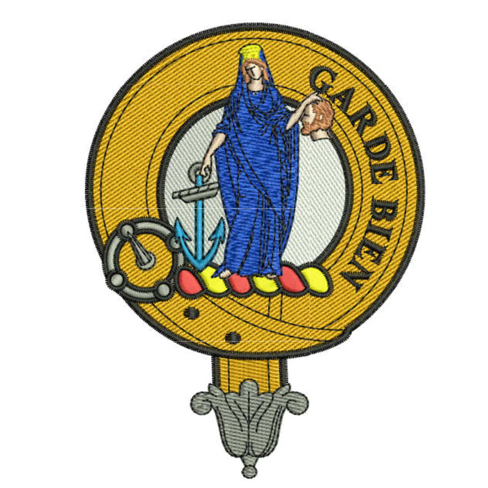 Montgomery Clan Crest Embroidered Polo - Image 2