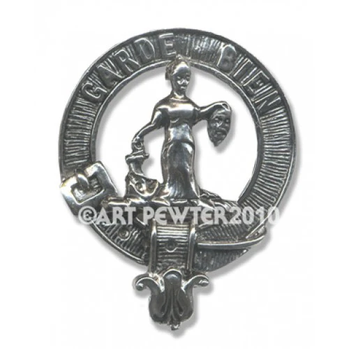 Montgomery Pewter Clan Crest Buckle For Kilt Belts - Image 2