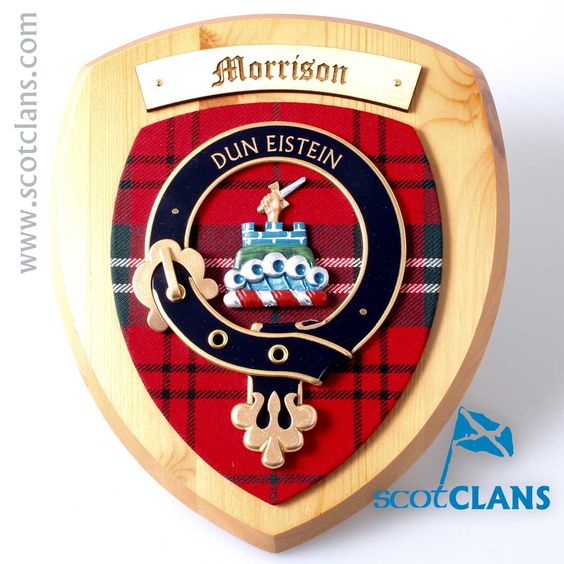 Morrison Clan Crest Plaque - Image 2