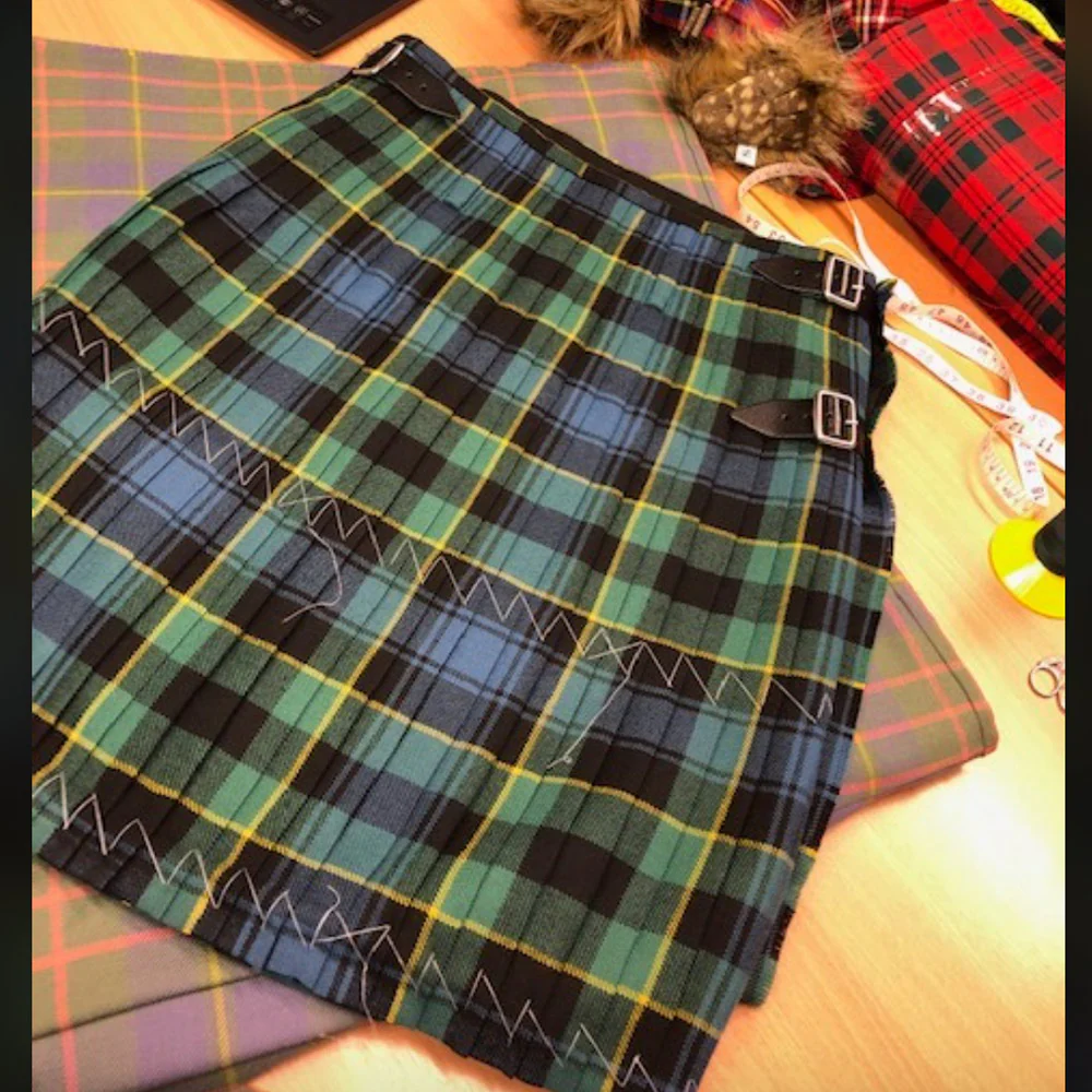 Mouat  / Mowat Ancient Rare Hand Stitched Kilt - Image 5
