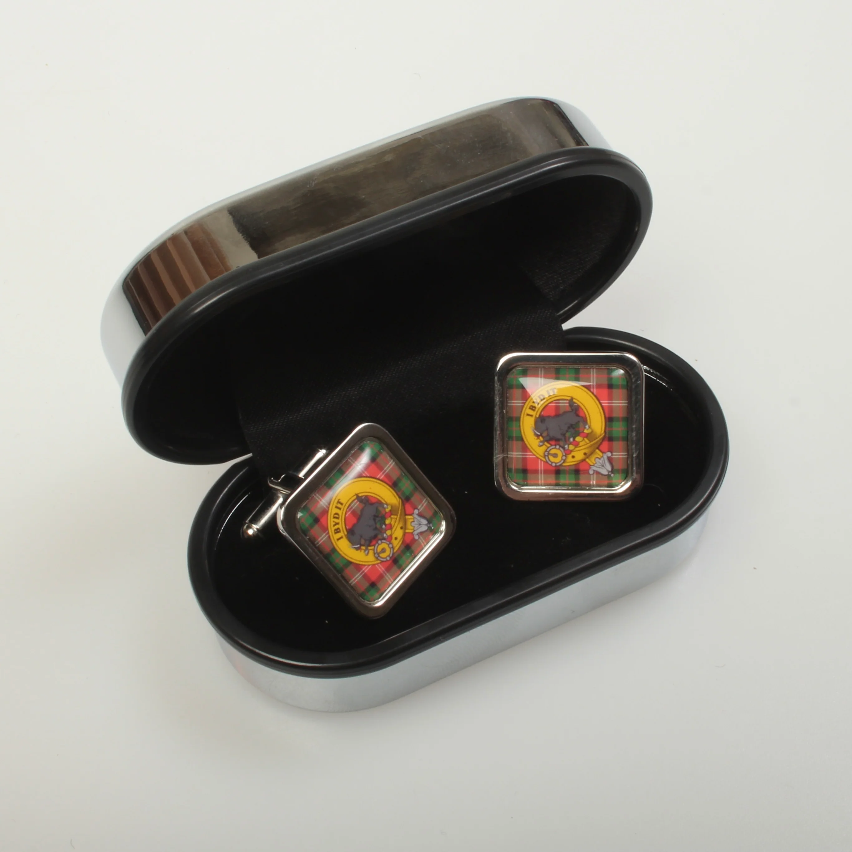 Nesbitt Clan Crest Cufflinks - Image 2