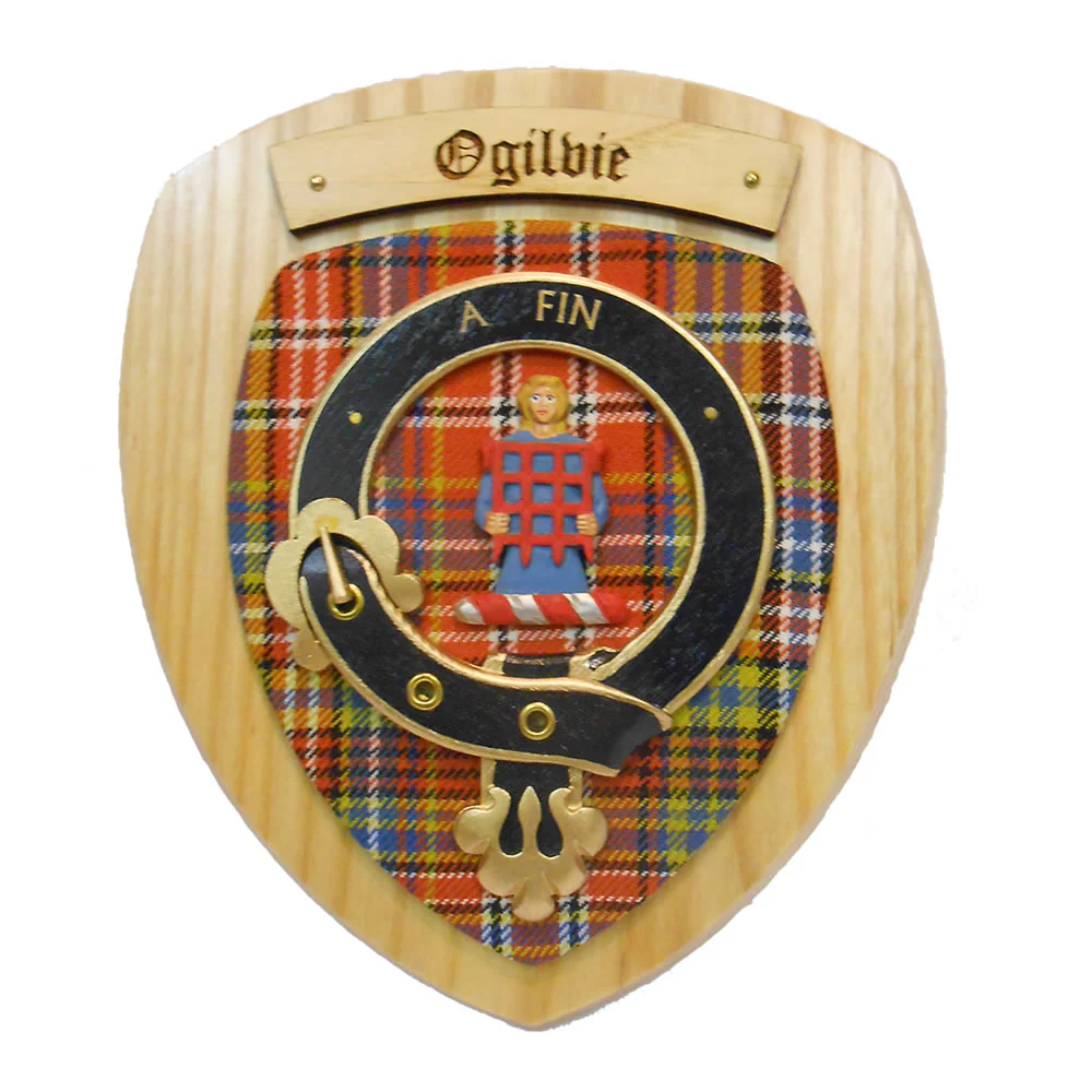 Ogilvie Clan Crest Plaque