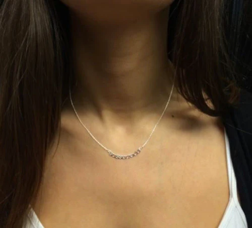 Outlander Inspired Sassenach Silver Necklace - Image 3