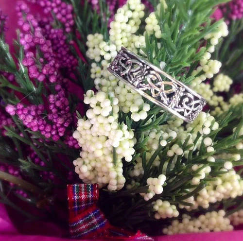 Outlander Inspired Silver Ring - Image 4