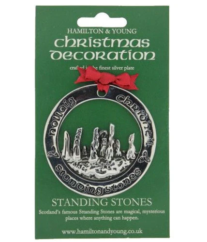 Outlander Inspired Standing Stones Christmas Decoration - Image 2