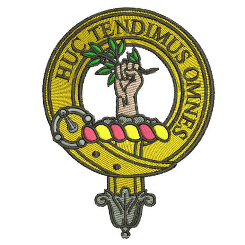 Paterson Clan Crest Embroidered Polo - Image 3