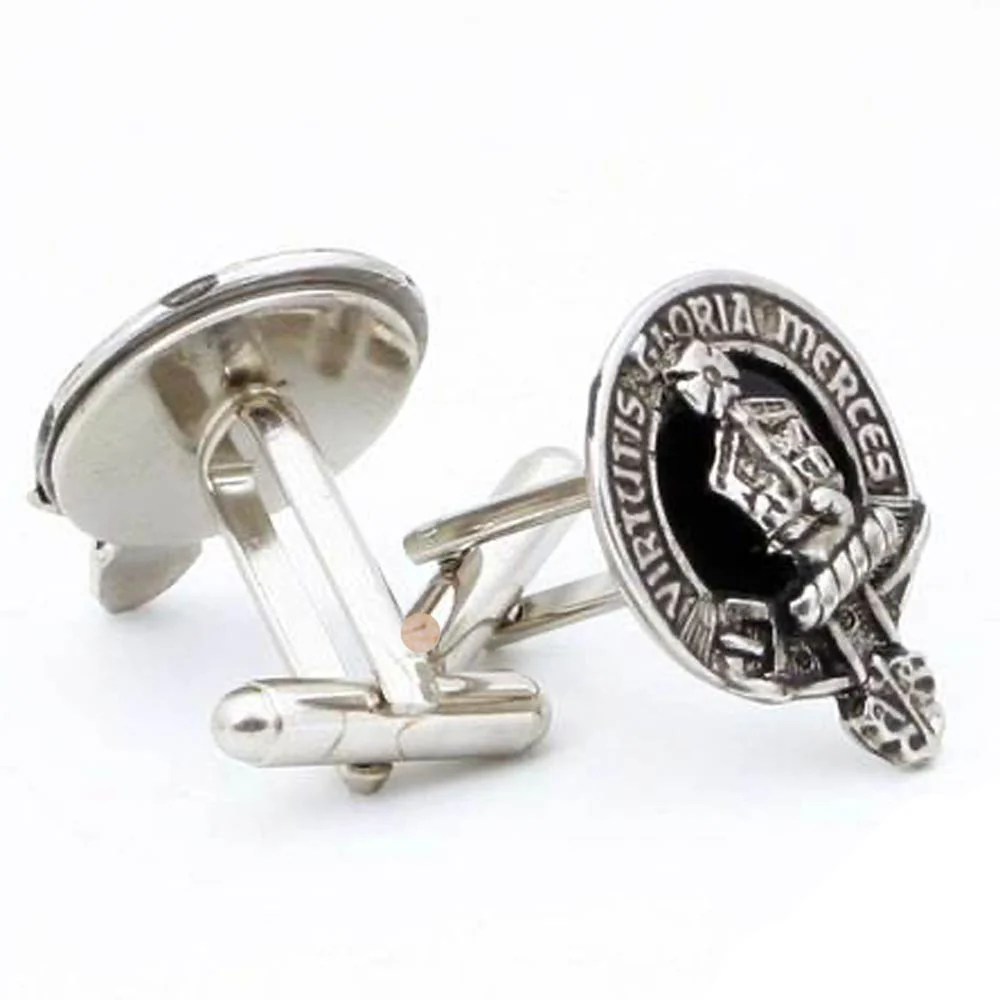 Pewter Clan Crest Cufflinks - Image 2