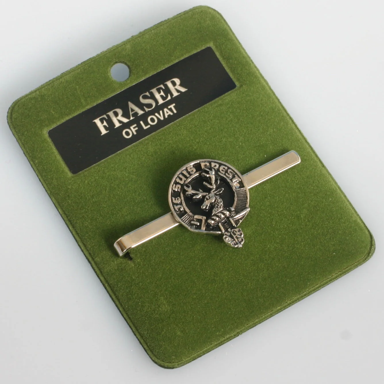 Pewter Clan Crest Pewter Tie Slide - Image 2