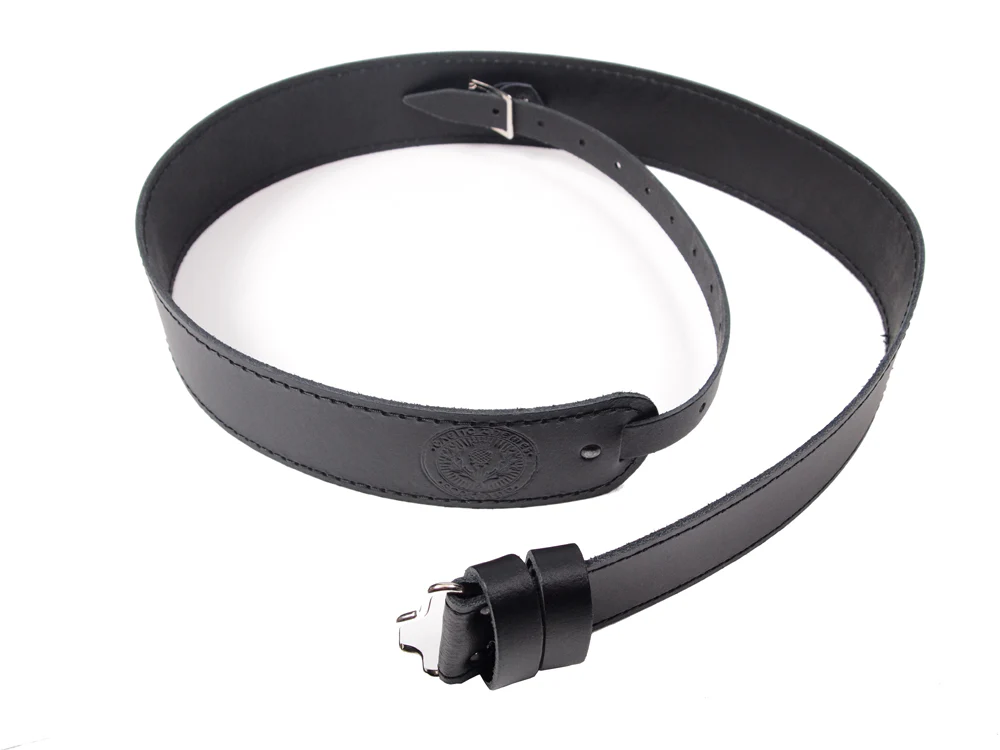 Plain Leather Kilt Belt - Image 4