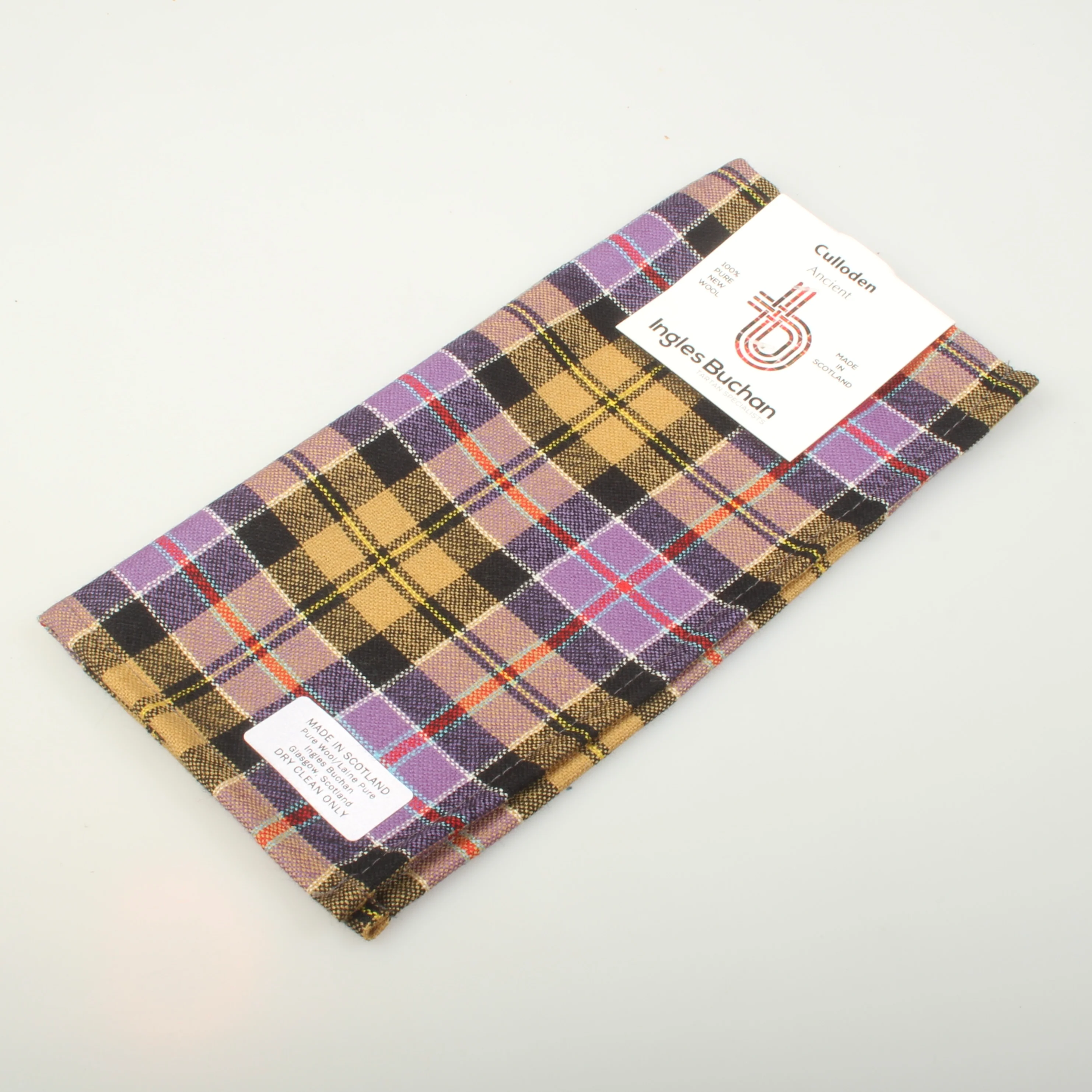 Pocket Square in Culloden Tartan.