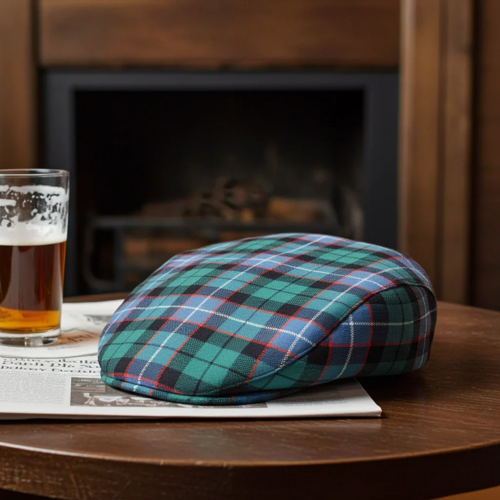 Pure Wool Country Cap in over 500 Tartans - Image 3