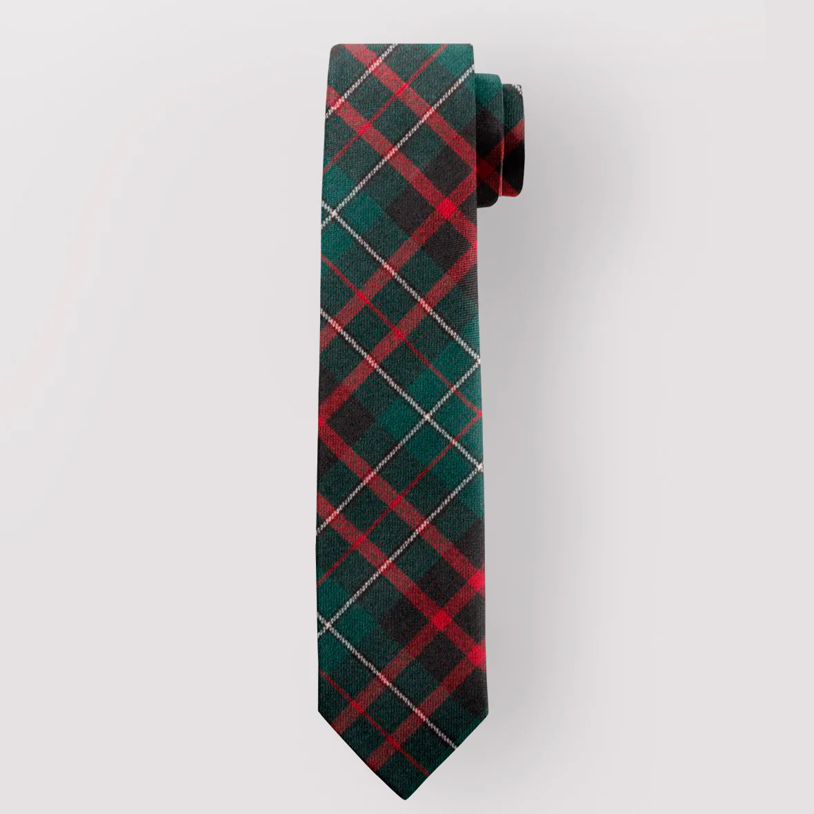 Pure Wool Tie in MacDiarmid Tartan. - Image 2