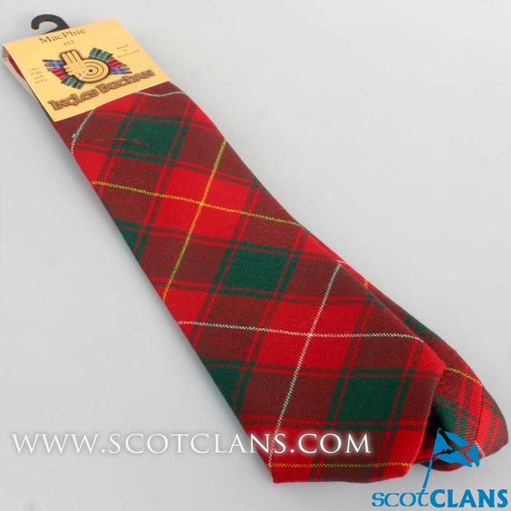 Pure Wool Tie in MacPhie Modern Tartan