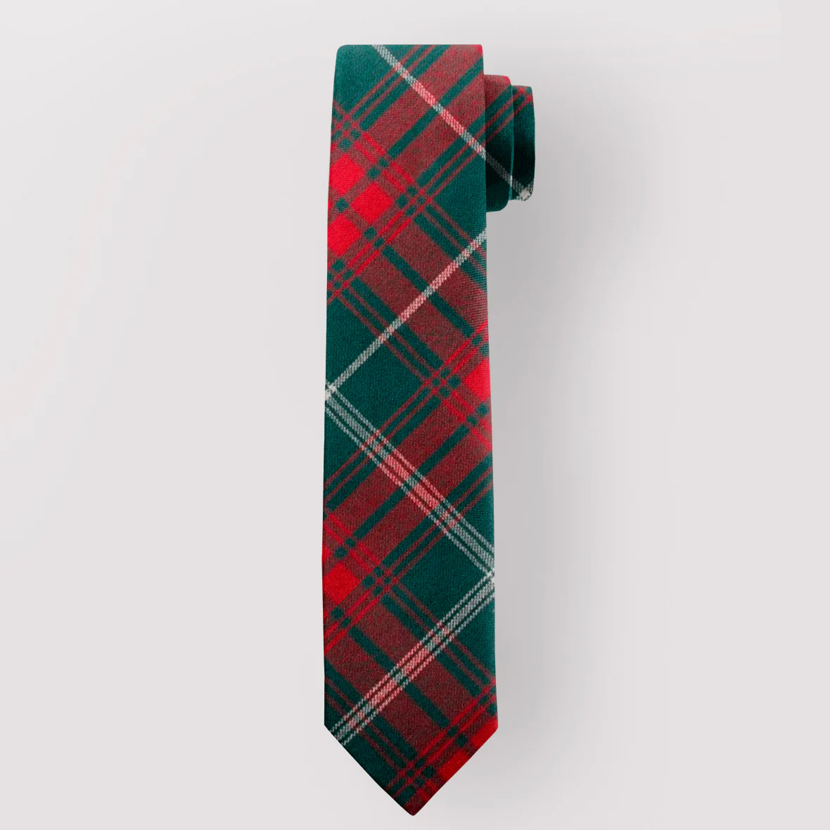Pure Wool Tie in Prince of Wales Tartan