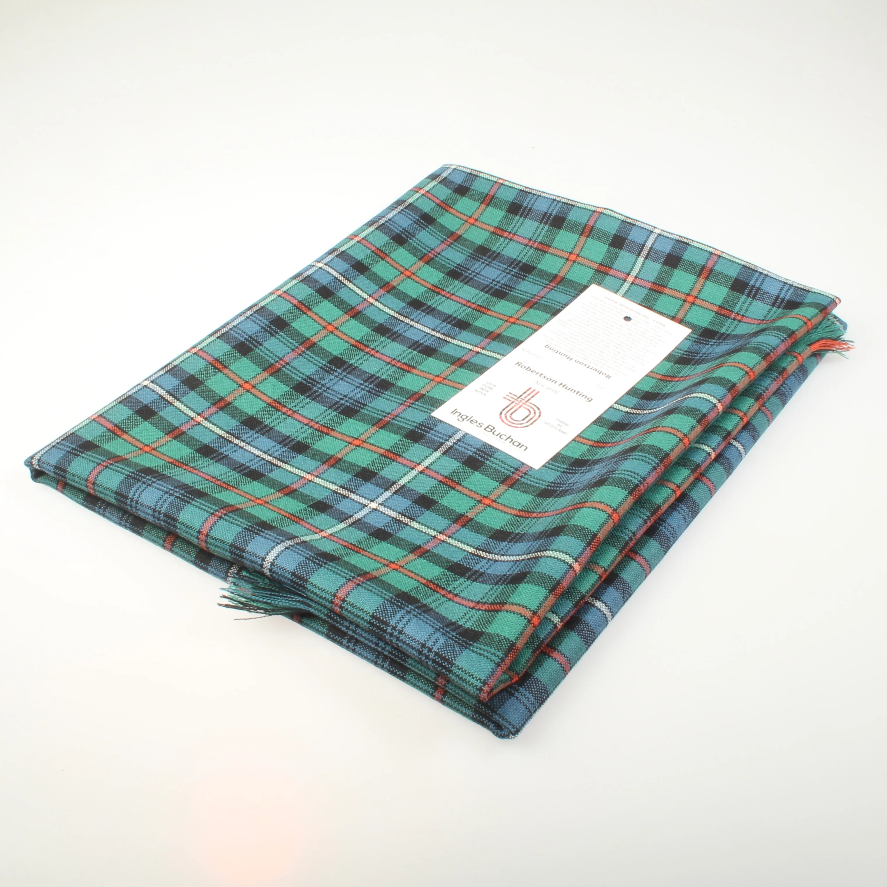 Robertson Hunting Ancient Tartan Wool Stole