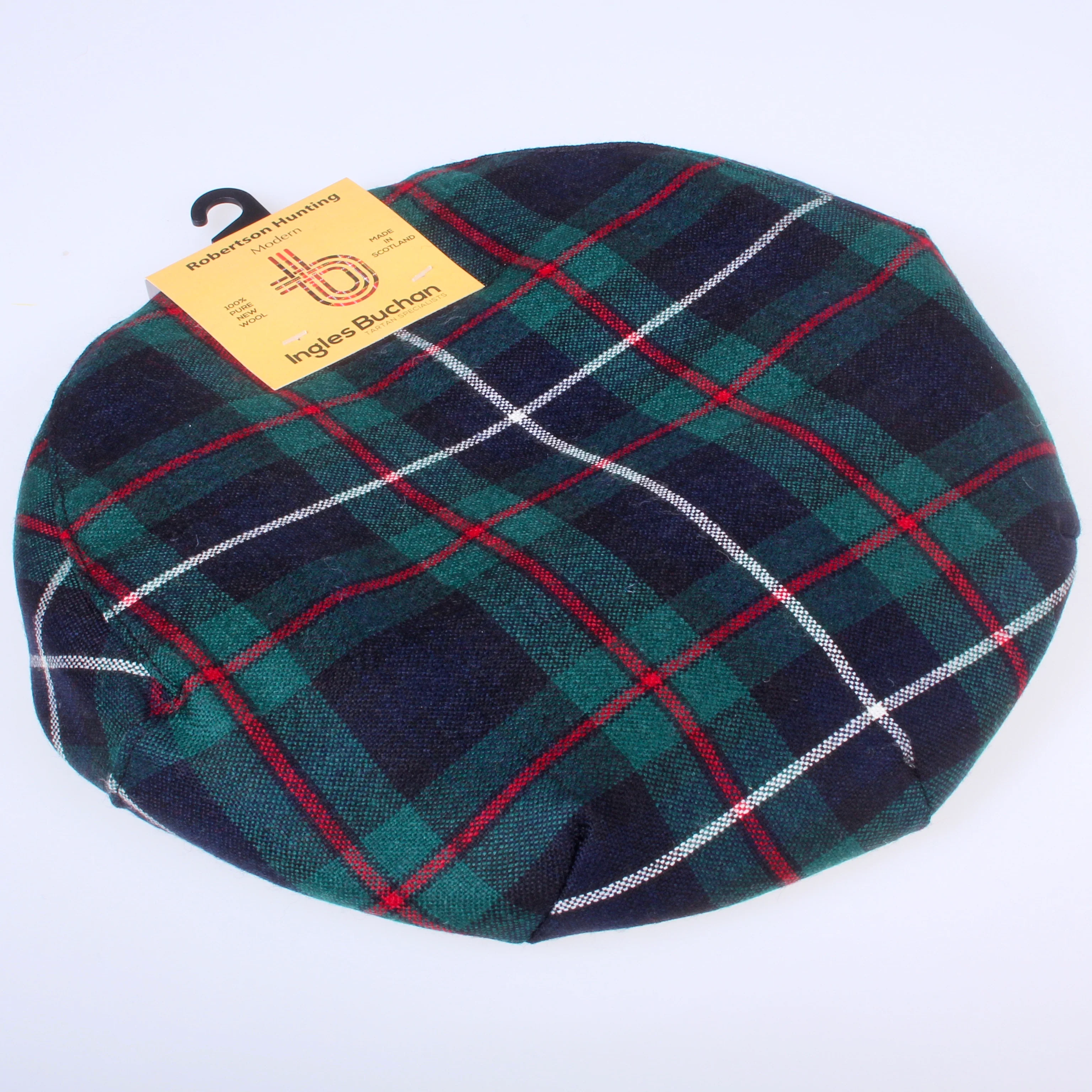 Robertson Hunting Modern Tartan Cap - Image 2