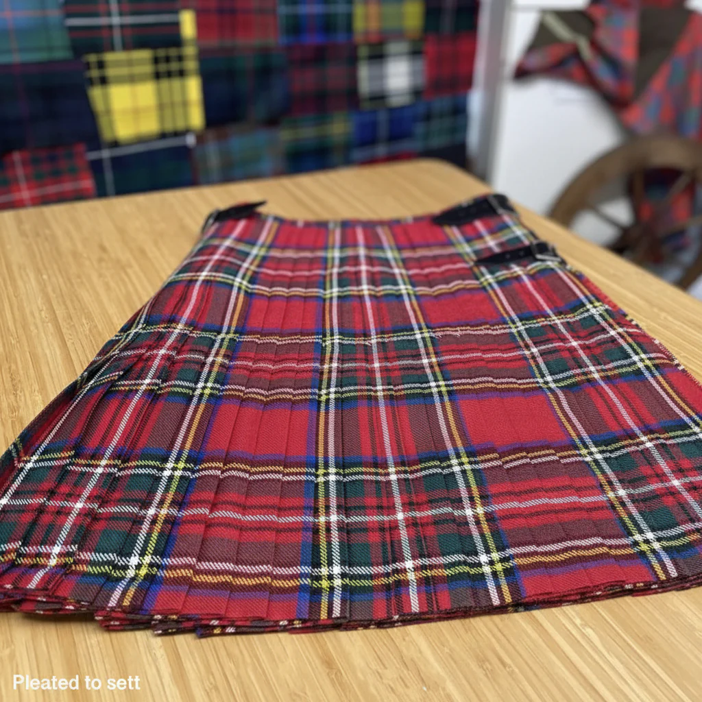 Royal Stewart Heavyweight Hand Stitched Kilt