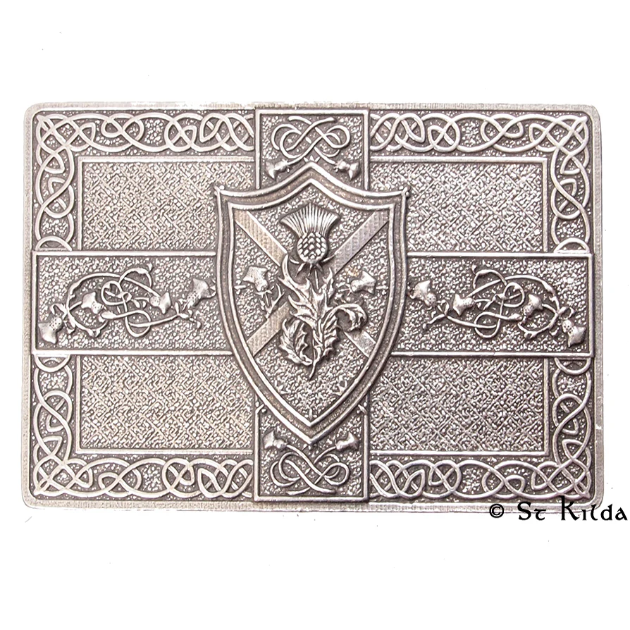 Saltire Shield Belt Buckle