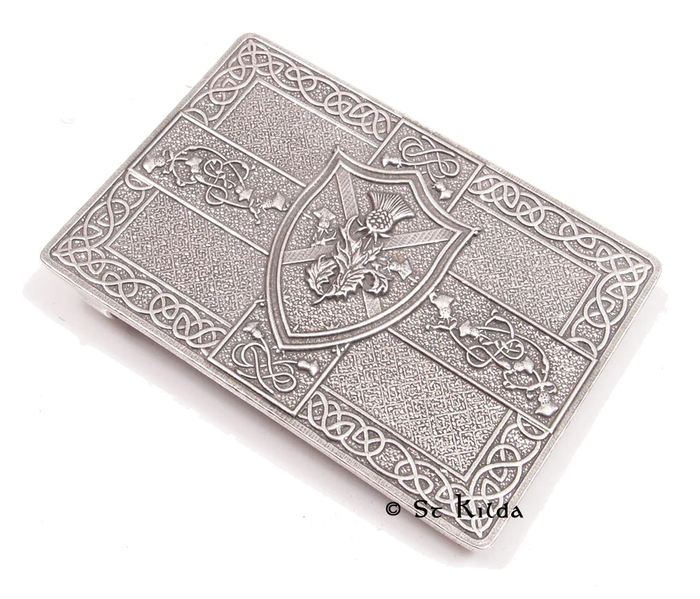 Saltire Shield Belt Buckle - Image 2