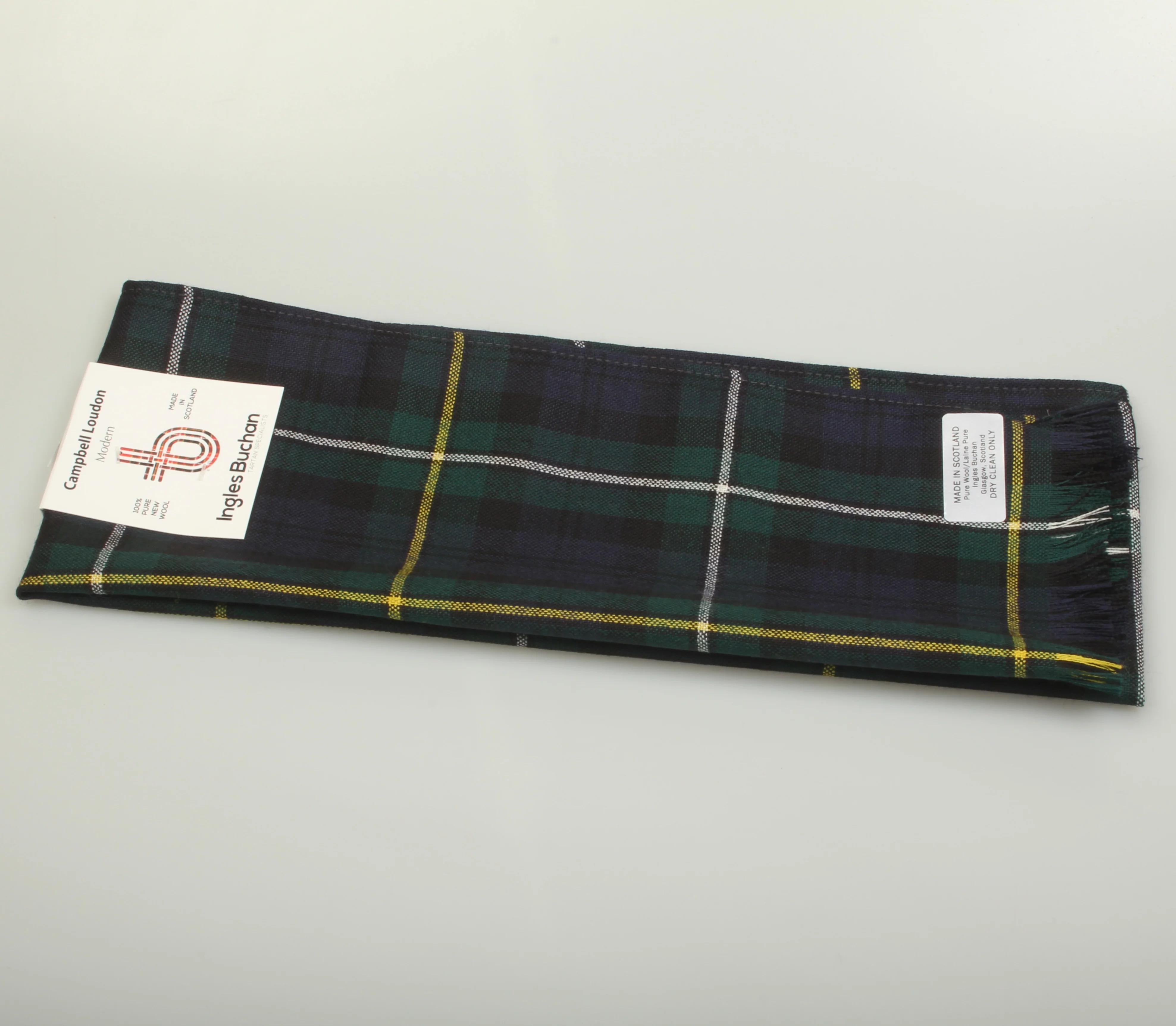 Scarf in Campbell of Loudon Modern Wool Tartan - Image 3