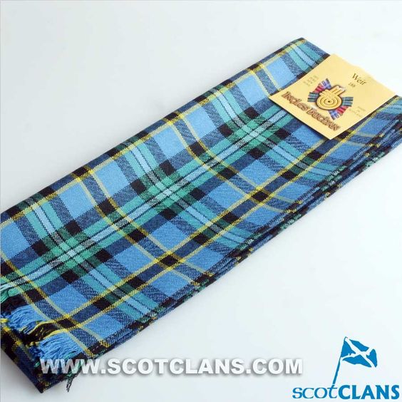 Scarf in Weir Ancient Tartan - Image 3