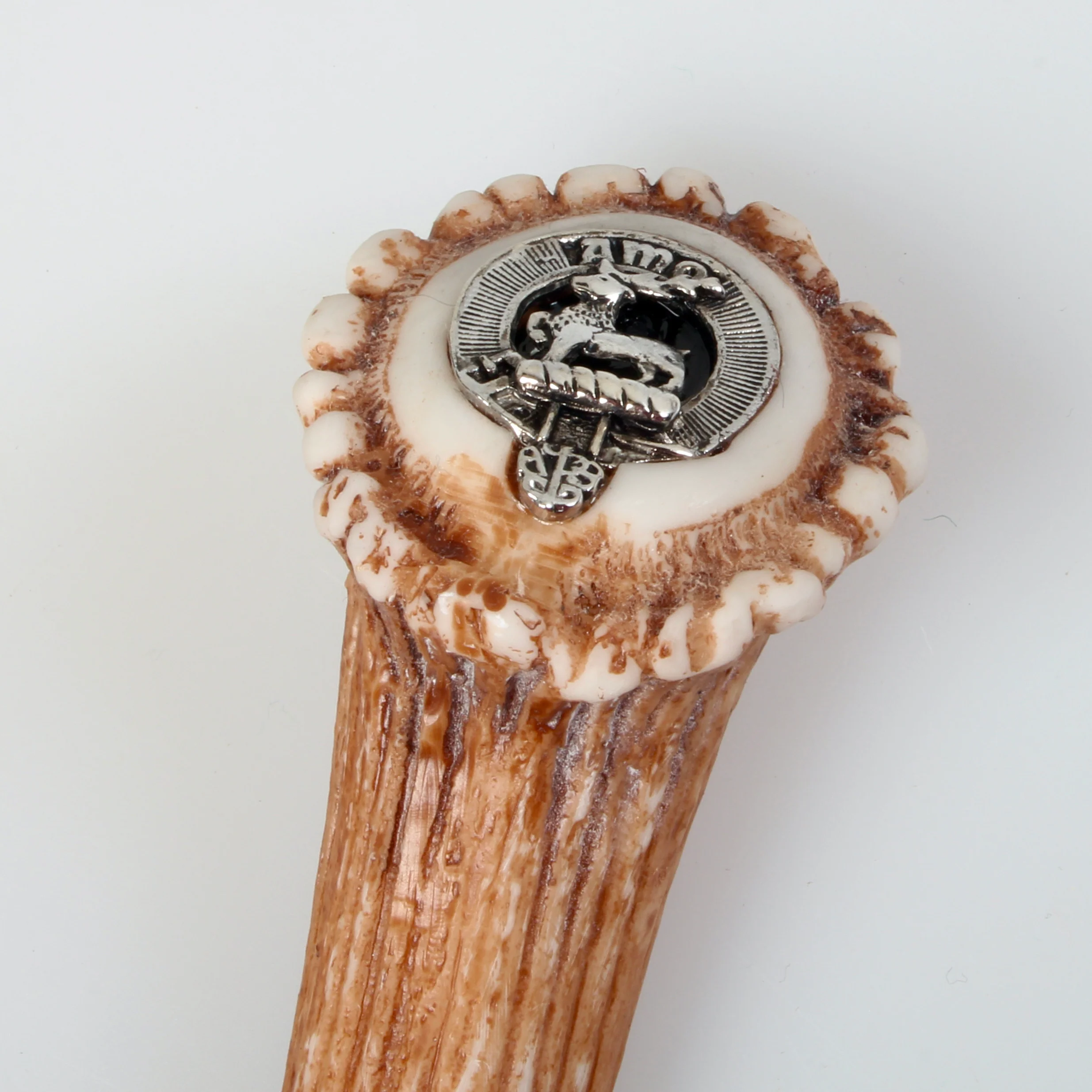 Scott Clan Crest Stag Horn Sgian Dubh - Image 2