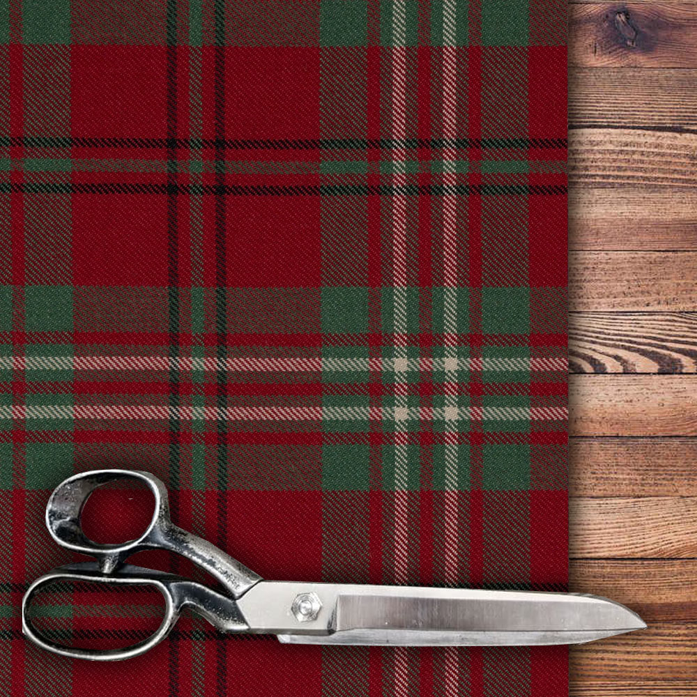 Scott Red Muted - Old and Rare Tartan Medium