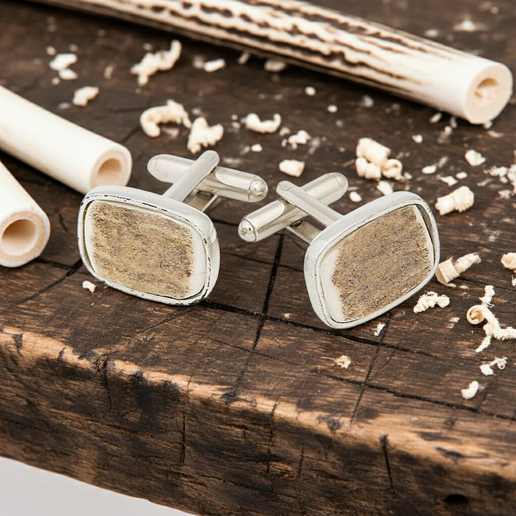 Scottish Staghorn Cufflinks