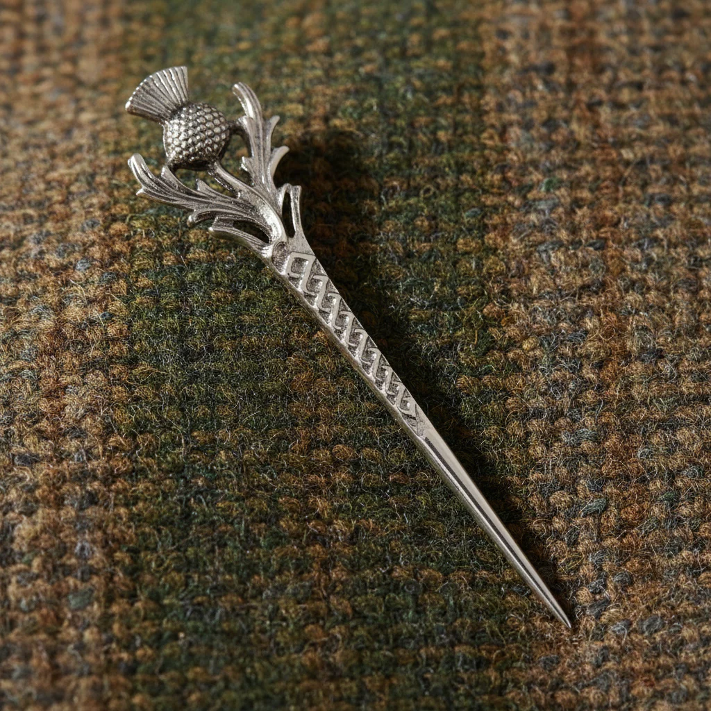 Scottish Thistle Kilt Pin