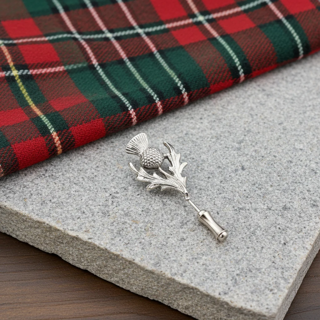 Scottish Thistle Lapel / Tie Pin - Image 3