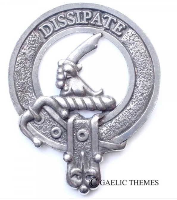 Scrymegour Clan Crest Badge in Pewter