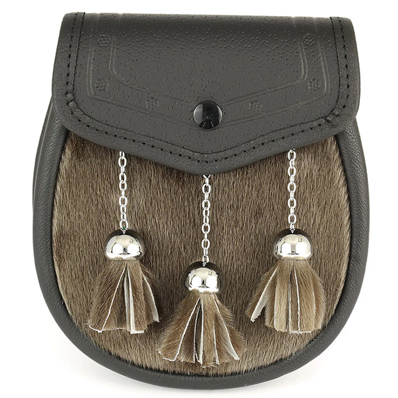 Semi Dress Sporran - Simple Button - Image 2