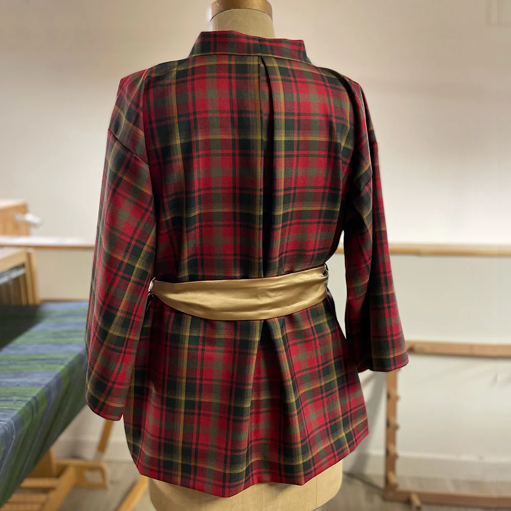 Silk Lined Loretto Jacket - Custom made in your choice of Tartan - Image 2