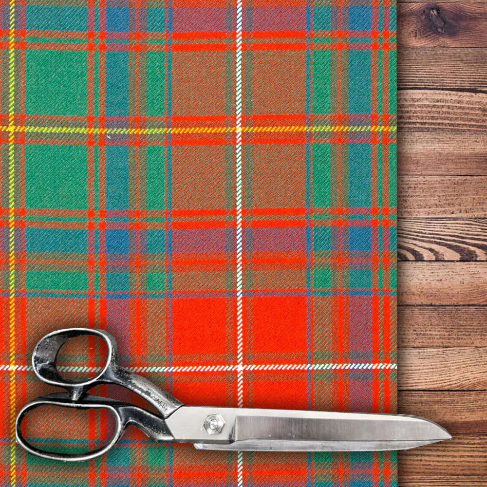 Sommerville Ancient Heavy Weight Tartan per meter